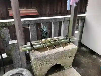 奥津嶋神社の手水舎