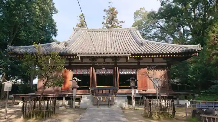 大直禰子神社の本殿・本堂