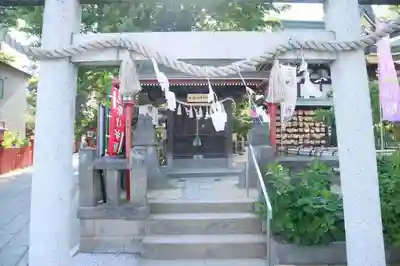 川越八幡宮の鳥居