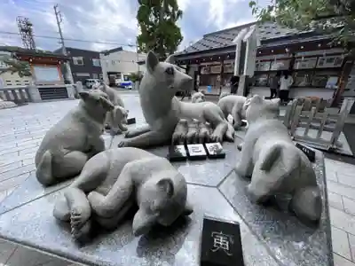 西野神社の狛犬
