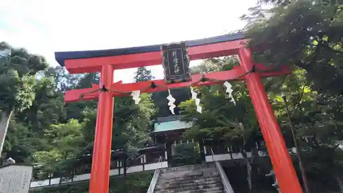 月読神社（松尾大社摂社）の鳥居