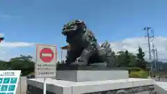 山形縣護國神社の狛犬