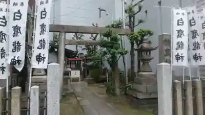柳里神社の鳥居