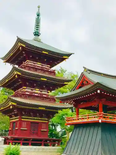 不動院(板橋不動尊)の塔