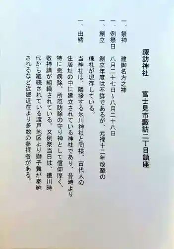 諏訪神社(埼玉県)