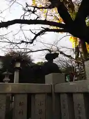 新宿下落合氷川神社の狛犬