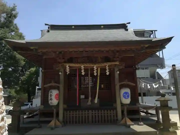 秋葉神社の本殿・本堂