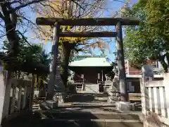 神明神社の鳥居