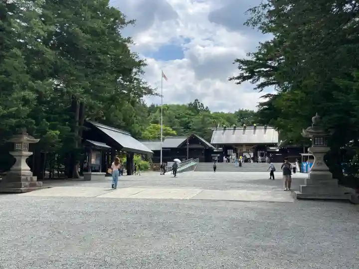 北海道神宮の庭園