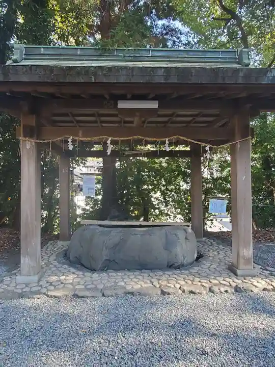 草薙神社の手水舎
