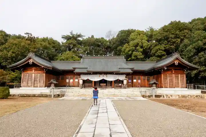 山口縣護國神社の本殿・本堂