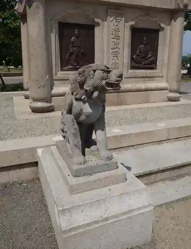 宮城縣護國神社の狛犬