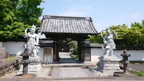 長松寺の山門・神門