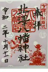 北澤八幡神社の御朱印