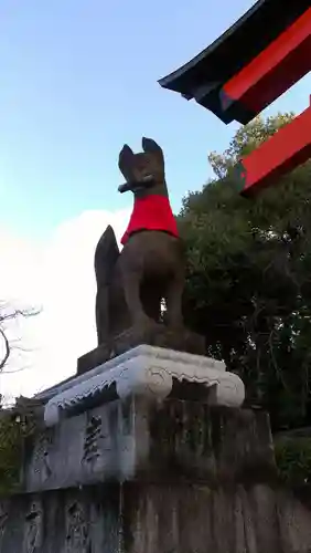 伏見稲荷大社の狛犬