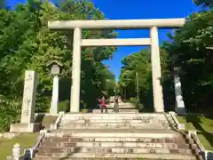 上川神社の鳥居