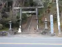 長瀬神社の鳥居