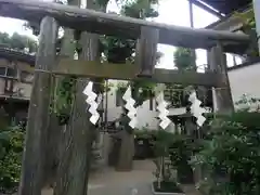 南千住熊野神社の鳥居