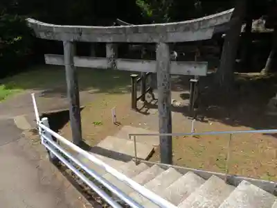 原野八幡宮の鳥居