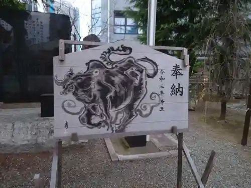 草加神社の絵馬