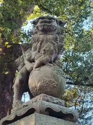 日招八幡大神社の狛犬