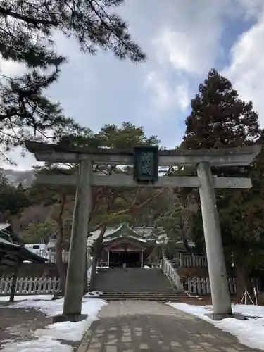 函館八幡宮の鳥居