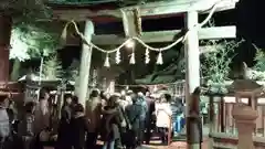 柏原八幡宮の初詣