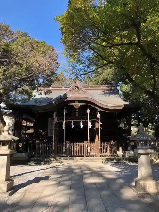 川口神社の本殿・本堂