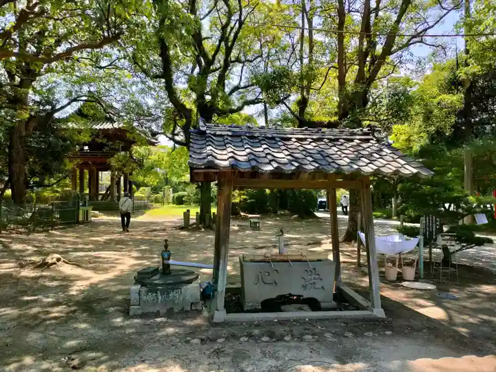 大御堂寺(野間大坊)の手水舎