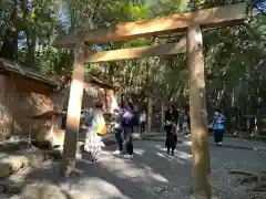 伊勢神宮内宮（皇大神宮）の鳥居