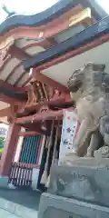 鮫州八幡神社の狛犬