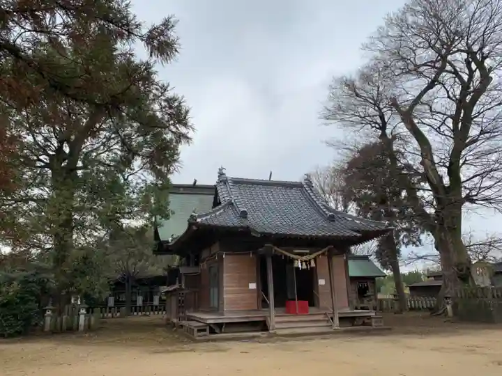 窪田日吉神社の本殿・本堂