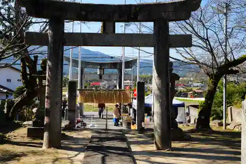 横山神社の鳥居