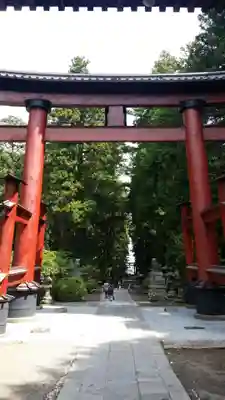 北口本宮冨士浅間神社の鳥居