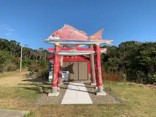 長九郎稲荷神社の鳥居