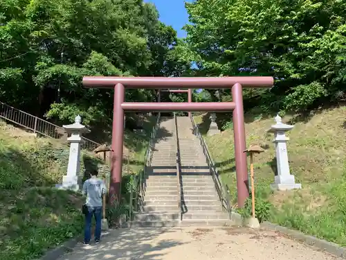 厚別神社の鳥居