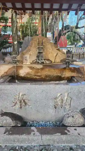 浅草神社の手水舎