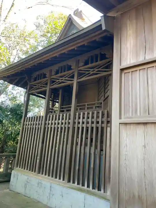 篠崎浅間神社の本殿・本堂