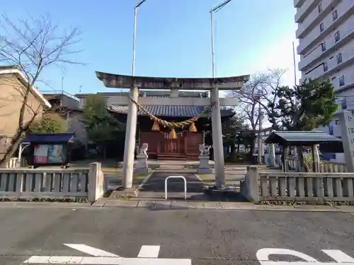 小江神社の鳥居