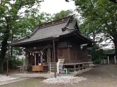 丸子山王日枝神社の本殿・本堂