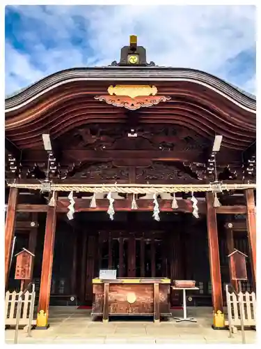諏訪神社の本殿・本堂
