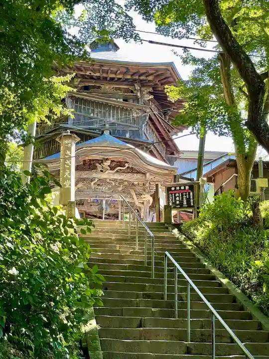 円通三匝堂(さざえ堂)(福島県)