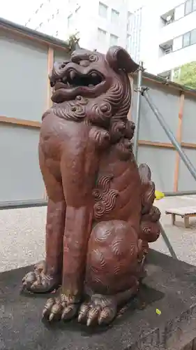 坐摩神社の狛犬