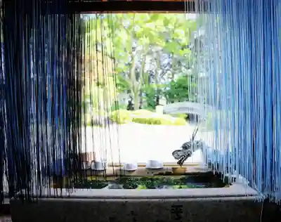 温泉山 安楽寺(四国霊場第六番札所)の手水舎