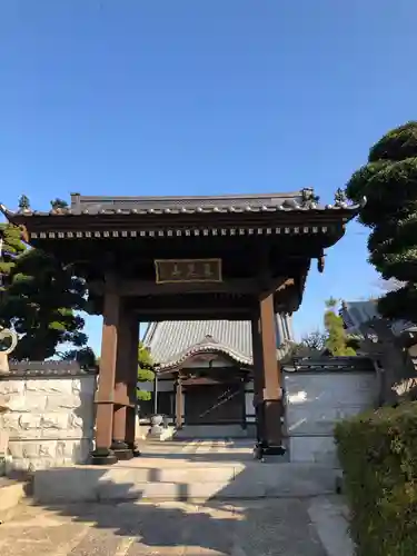 長福寺の山門