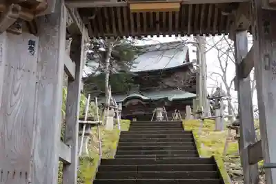 円蔵寺の山門・神門