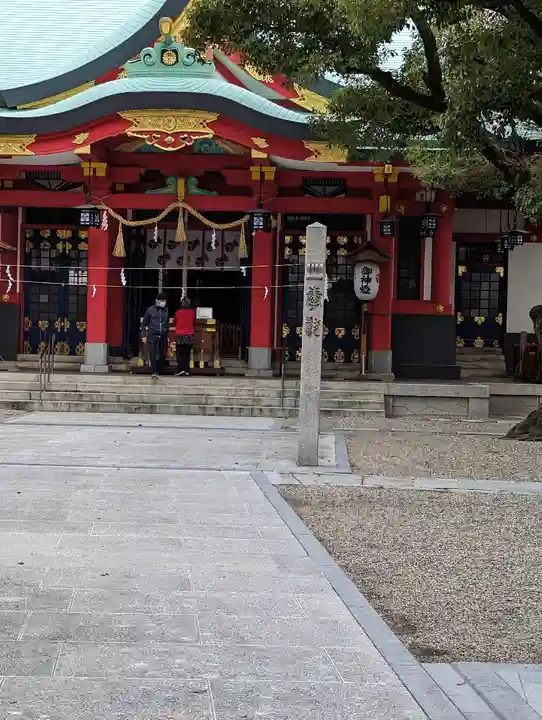 御霊神社の本殿・本堂