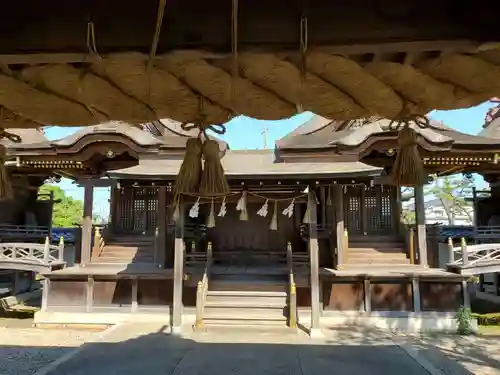 阿閇神社の本殿・本堂