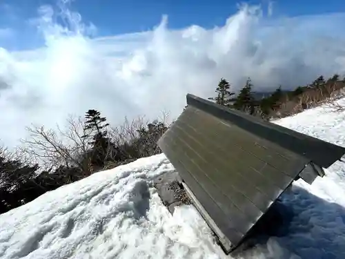 山家神社奥宮の本殿