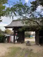法華寺の山門・神門